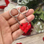 LEGO Heart Keychain Set - Gift For Couples, Best Friends