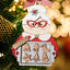 Mrs Claus Bakery - Christmas Personalized Wooden Ornament