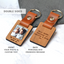 Personalised Dad Photo Keyring, Gift for Dad, Father's Day Gift For Him