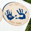 Child's Hand Print Sign - Father's Day Gift From Daughter & Son