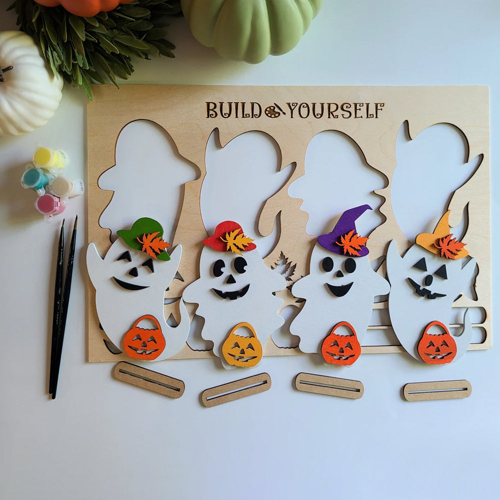 Build your own Ghostie Halloween Kit