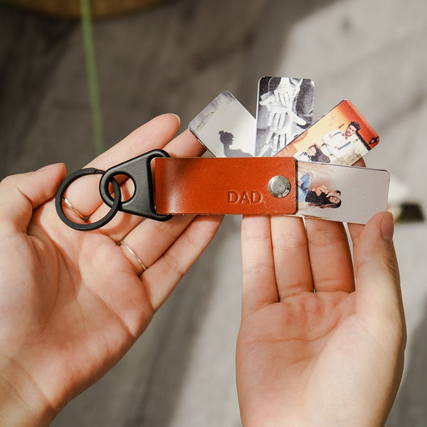 Mini Photo Album Keychain For Men Pocket Insert Photo Album - Temu