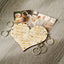 Family Heart Wooden Jigsaw Keyring, Meaningful Gift For Your Family