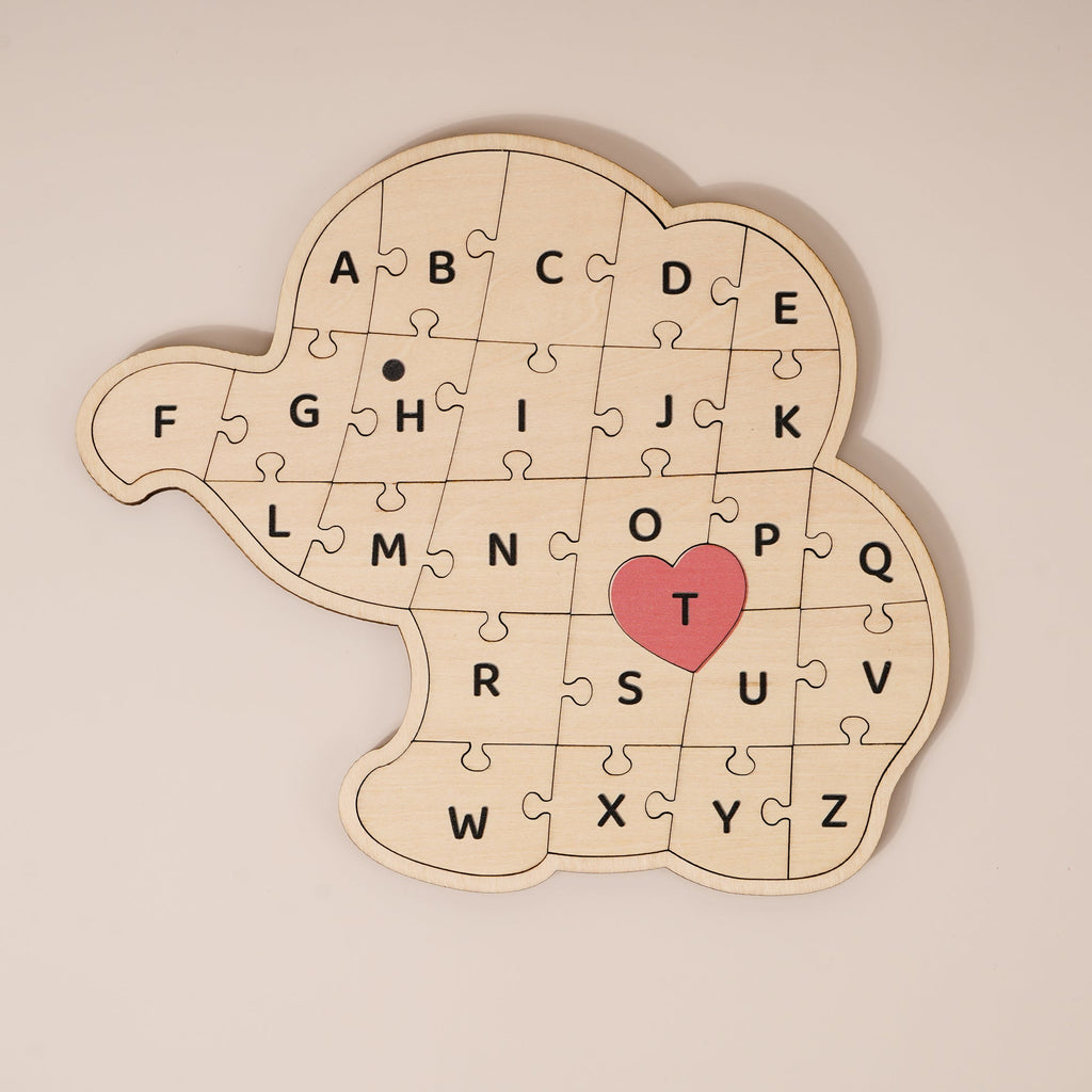 Baby elephant Alphabet puzzle