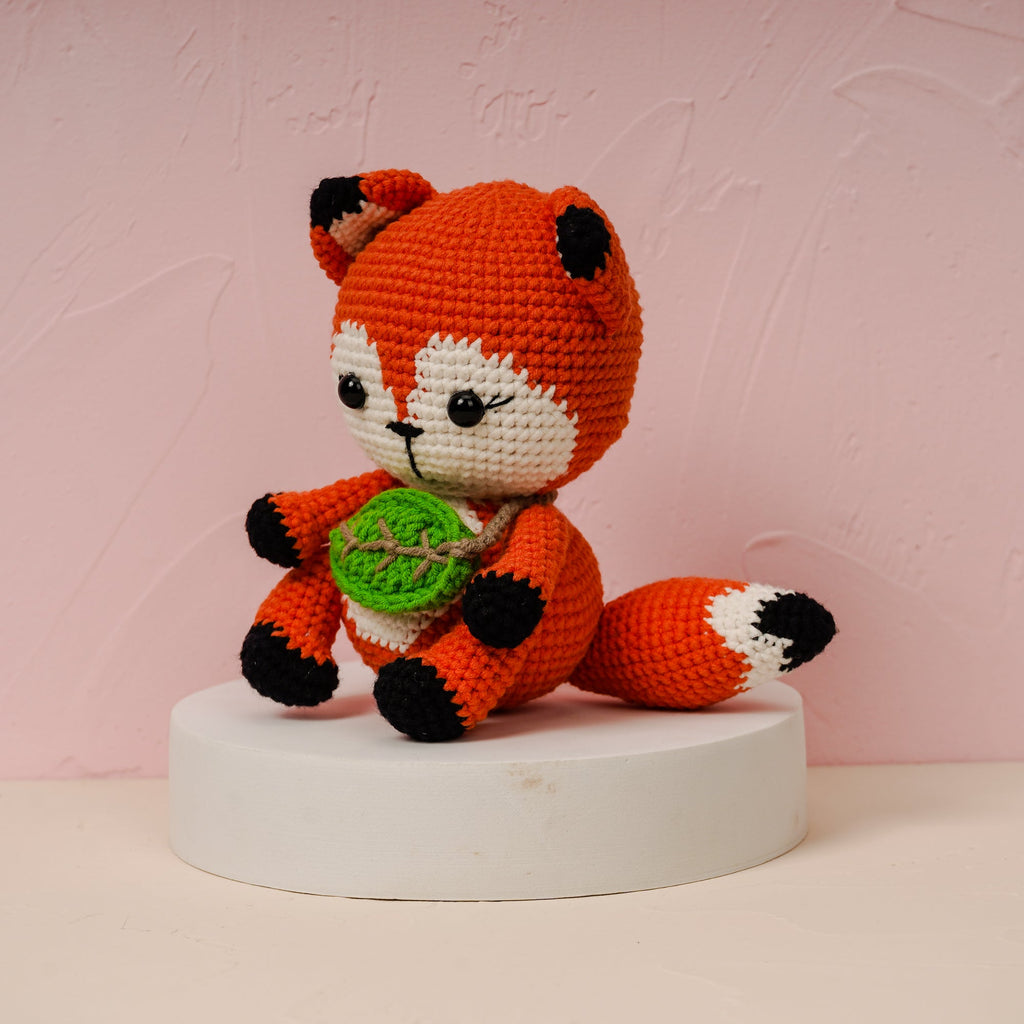 Little fox crochet stuffed animal
