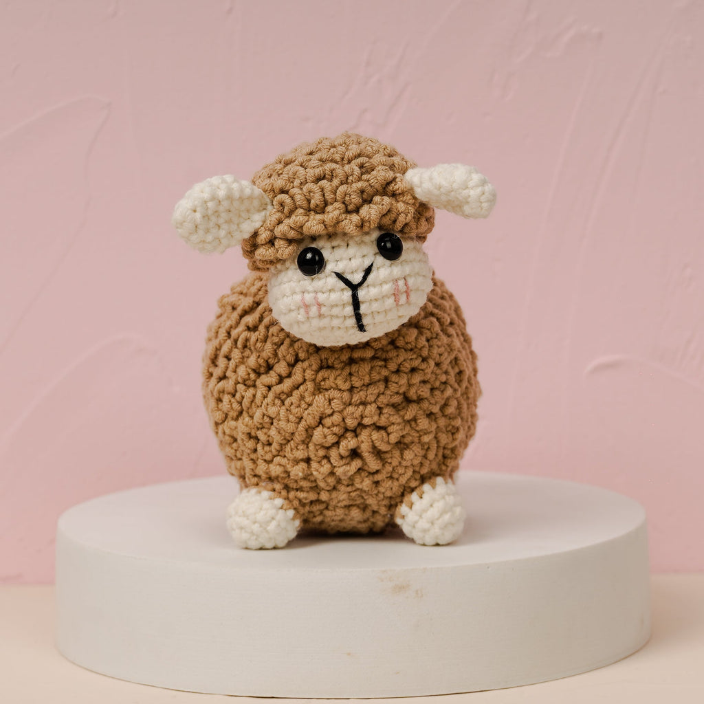 Little sheep crochet stuffed animal