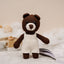 Brown bear crochet stuffed animal