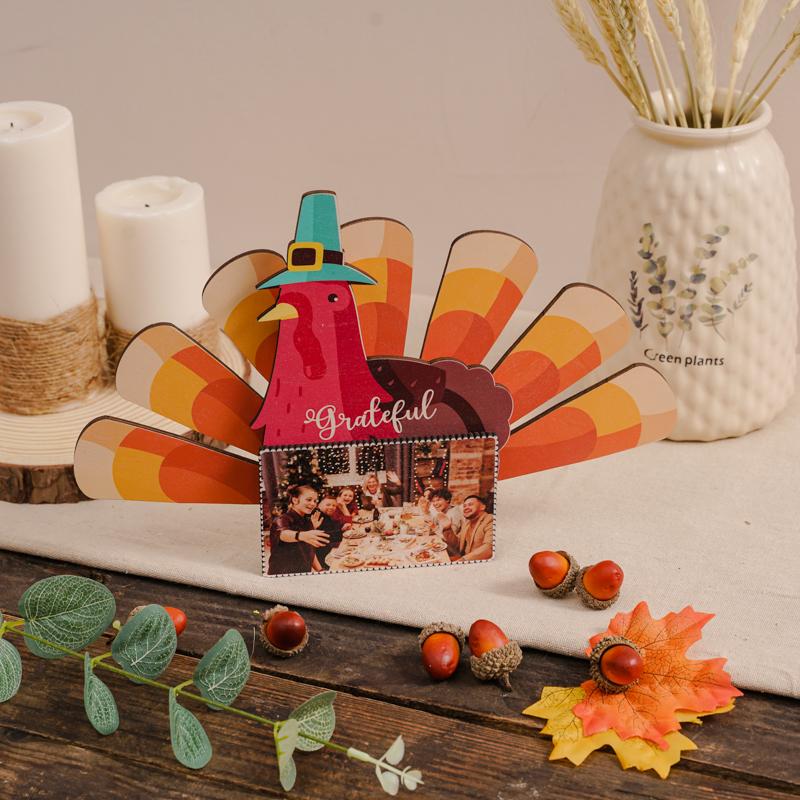 Personalized Gratitude Turkey - Thanksgiving Gratitude Activity Decor