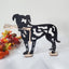 Halloween Mantel Decor - Spooky Dog and Black Cat Silhouettes