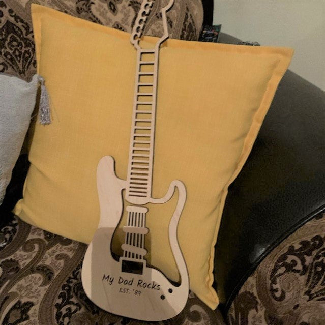 Personalized Guitar Wall Decor
