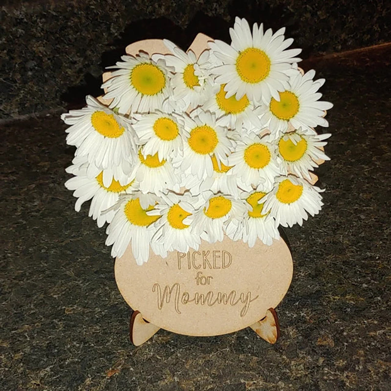 Picked For Mommy - Flower's Holder -  Gift For Mom