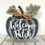 Halloween DIY Pumpkin Decoration "Welcome To Our Patch"