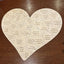 Wooden Heart Reasons Why I Love You - Couple Gift, Anniversary Gift
