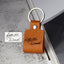 Handwritten Leather Father's Day Keychain | Gift For Dad