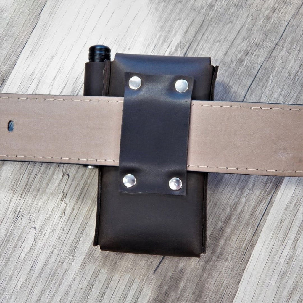EDC Leather Belt Organizer Pocket - Father's Day Gift - Gift For Dad - Gift For Men - Mechanics Gift