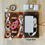 Leather Cable and Charger Organizer Bag, Travel Charger Roll
