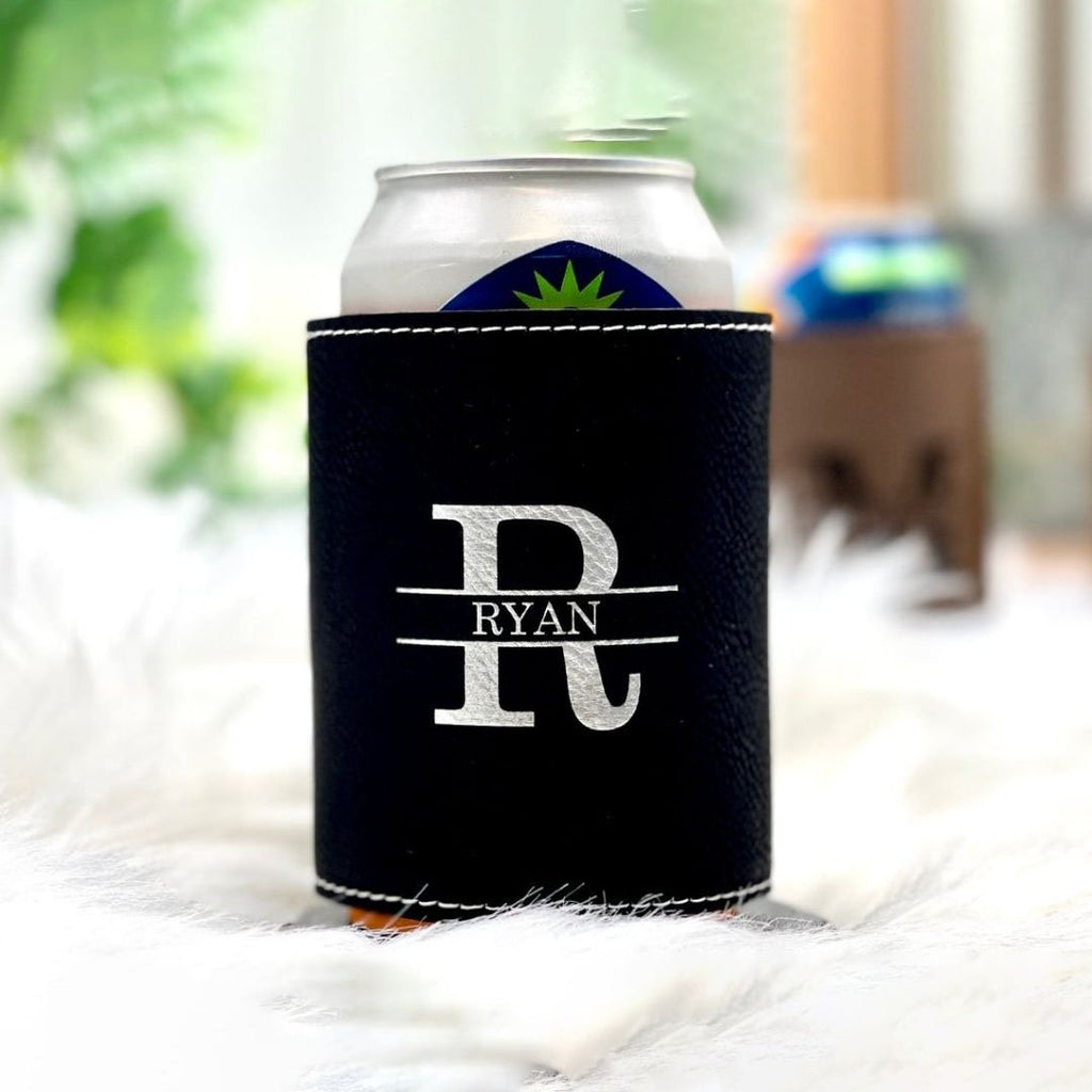 Personalized Can & Bottle Cooler with Bottle Opener - Father's Day Gift