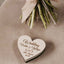 Personalized Wooden Ring Bearer - Heart Shape Box