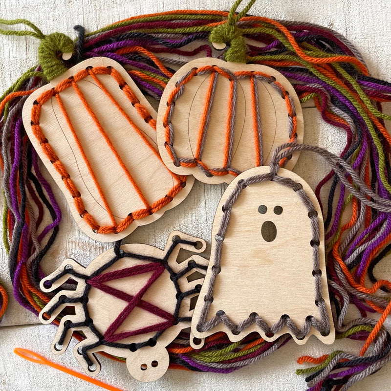 Halloween Lacing Art DIY - Art & Craft Kit For Kids