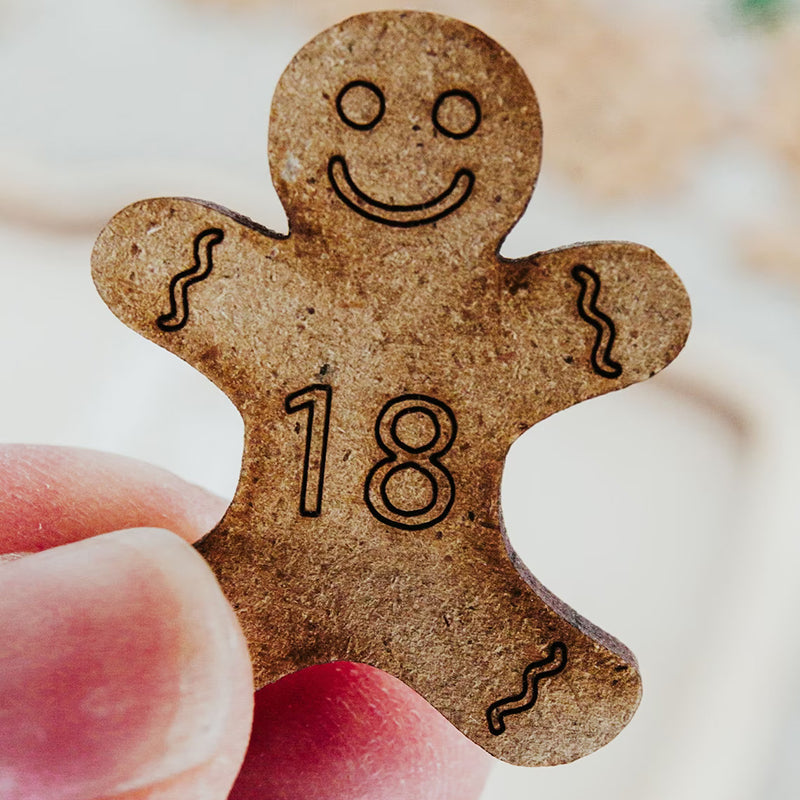 Gingerbread Jar Christmas Countdown - Advent Calendar