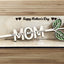 Personalized Mother's Day Keepsake Rose With Kids Names