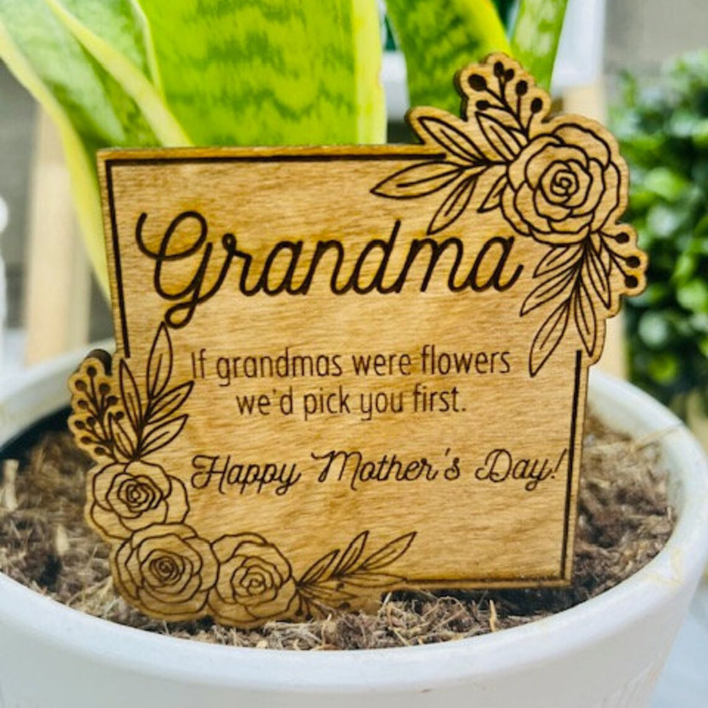 Personalized Plant Stake - Gift For Mom