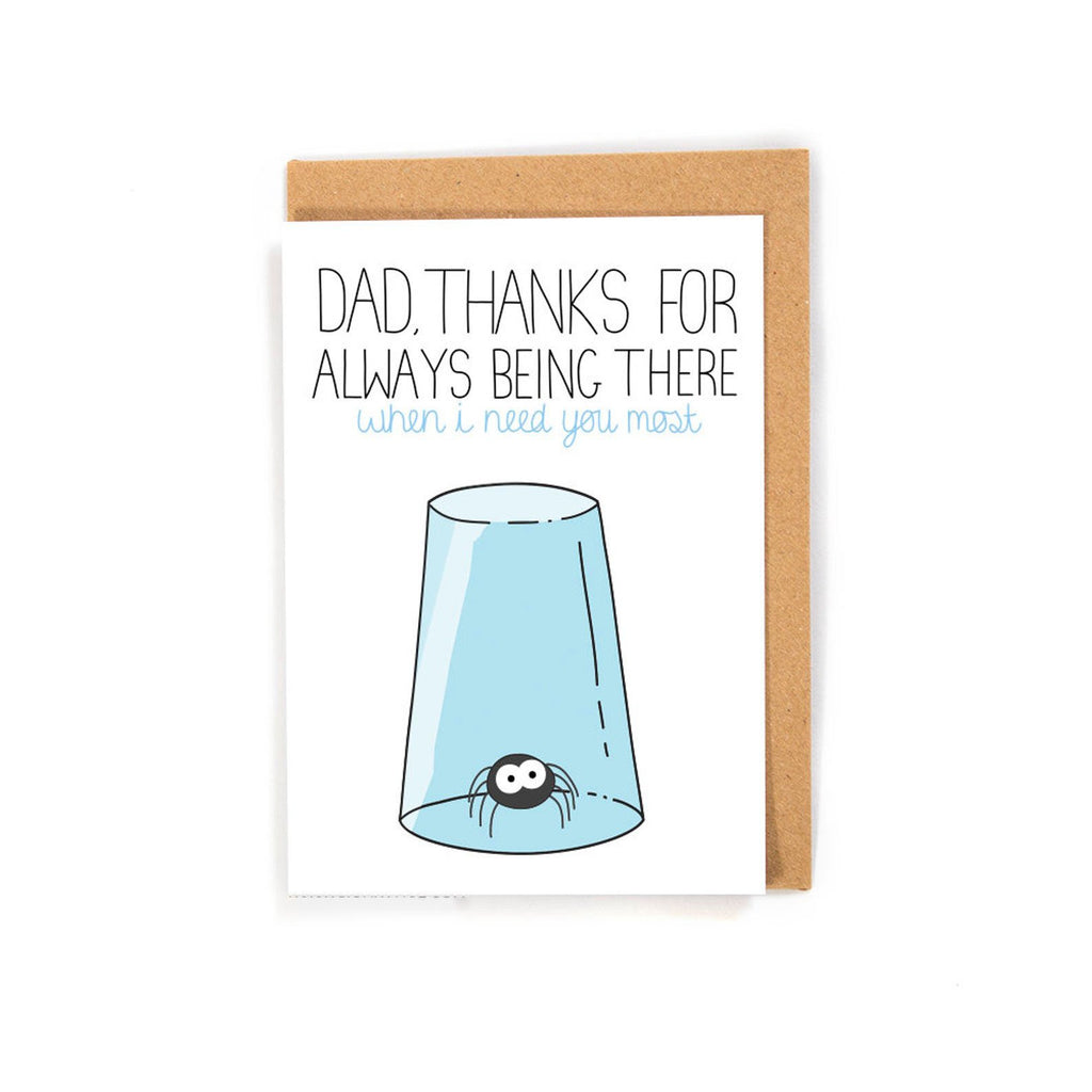 Thanks For Always Being There Father Day's Card