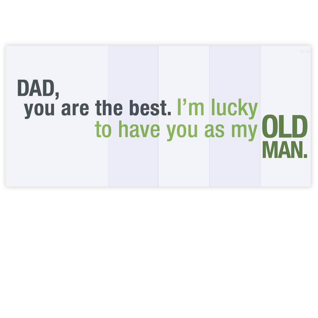 Sarcastic Father's Day Card