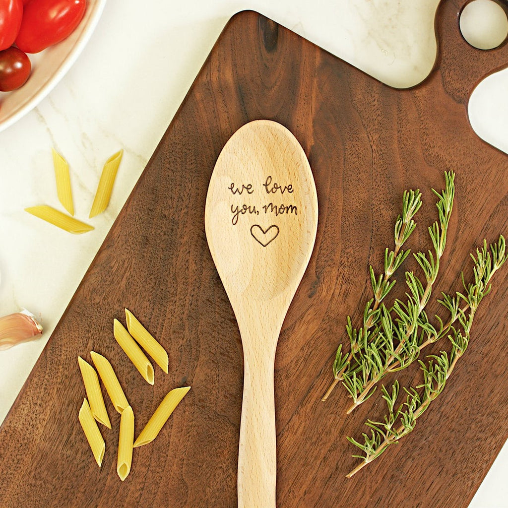 Personalized Engraved Wooden Spoon, Gift For Mom
