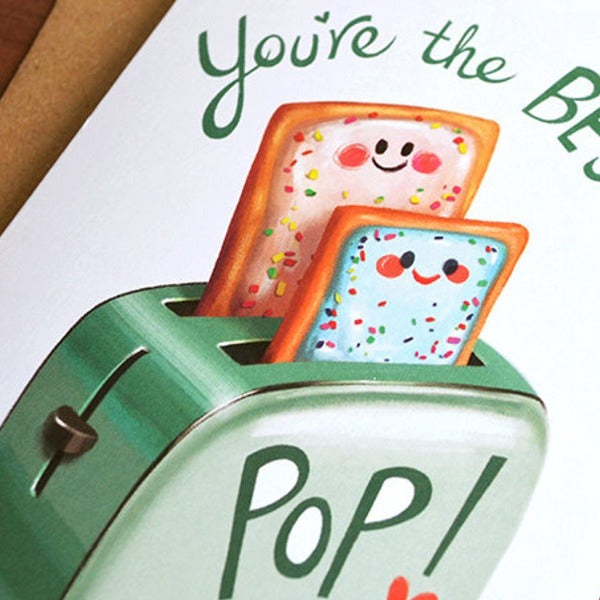 You're The Best Pop Fathers Day Card