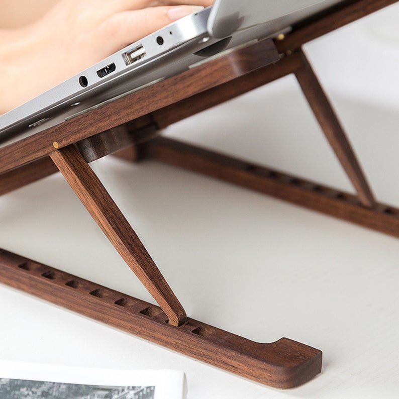Wooden Laptop Stand - Perfect Gift For Any Holidays