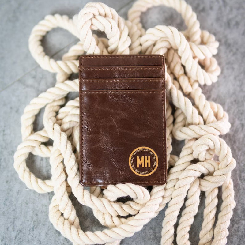 Money Clip Wallet - Personalized Gifts For Men