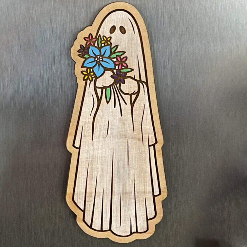 Ghost Magnet - Halloween Decoration