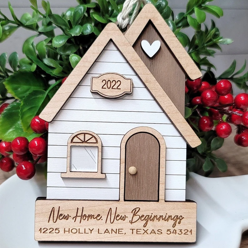 Our First Home Christmas Ornament - Christmas Decoration