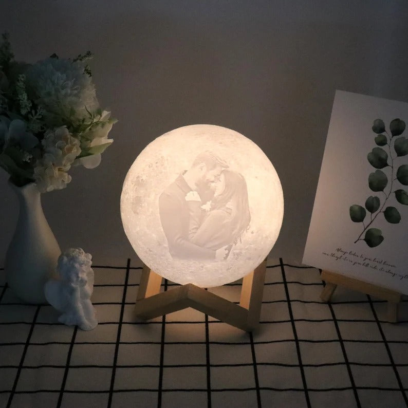 Personalized Moon Beam Light