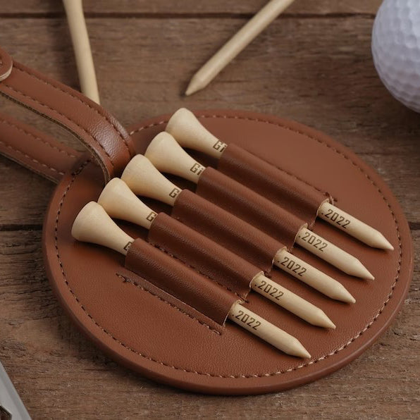 Leather Golf Bag Tag - Golf Gifts For Men