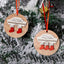 Layered Wooden Christmas Tree Hanging Ornament - Personalized Ornament