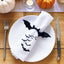Wooden Hallowen Bat Napkin Ring - Halloween Decor