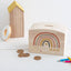 Personalised Wooden Piggy Bank for kids